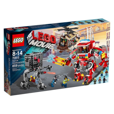 LEGO 70813 THE LEGO MOVIE Pojazdy ratownicze – zdjęcie