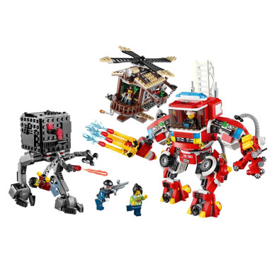 LEGO 70813 THE LEGO MOVIE Pojazdy ratownicze – zdjęcie