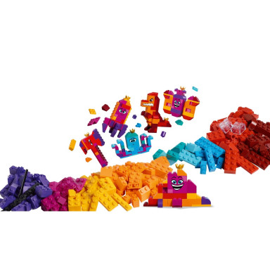LEGO 70825 THE LEGO MOVIE 2 Pudełko konstruktora Królowej Wisimi! – zdjęcie