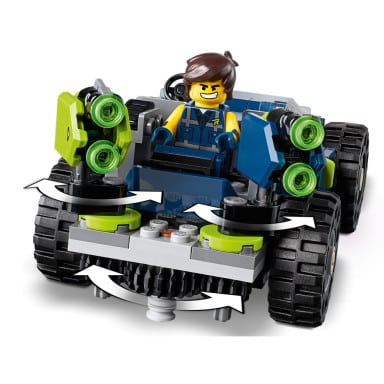 LEGO 70826 THE LEGO MOVIE 2 Terenówka Rexa – zdjęcie
