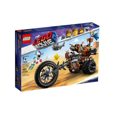 LEGO 70834 THE LEGO MOVIE 2 Trójkołowiec Stalowobrodego – zdjęcie