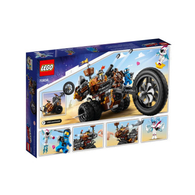 LEGO 70834 THE LEGO MOVIE 2 Trójkołowiec Stalowobrodego – zdjęcie