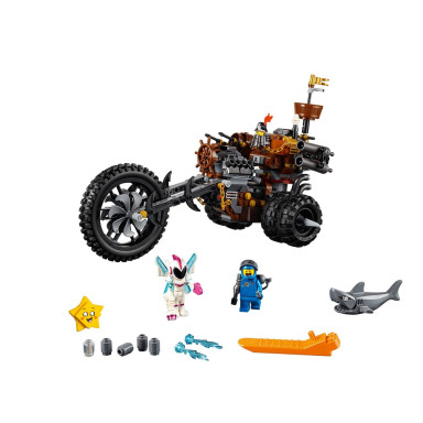 LEGO 70834 THE LEGO MOVIE 2 Trójkołowiec Stalowobrodego – zdjęcie