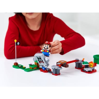 LEGO 71364 Super Mario Tarapaty w forcie Whompa – zestaw rozszerzający – zdjęcie