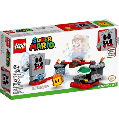 LEGO 71364 Super Mario Tarapaty w forcie Whompa – zestaw rozszerzający – zdjęcie