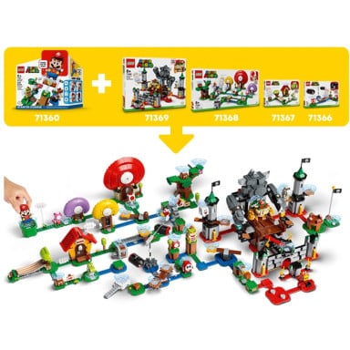 LEGO 71365 Super Mario Megazjeżdżalnia Piranha Plant – zestaw rozszerzający – zdjęcie