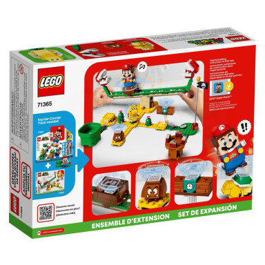 LEGO 71365 Super Mario Megazjeżdżalnia Piranha Plant – zestaw rozszerzający – zdjęcie