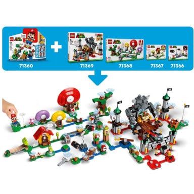 LEGO 71367 Super Mario Yoshi i dom Mario – zestaw rozszerzający – zdjęcie