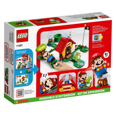 LEGO 71367 Super Mario Yoshi i dom Mario – zestaw rozszerzający – zdjęcie
