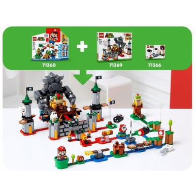 LEGO 71369 Super Mario Walka w zamku Bowsera – zestaw rozszerzający – zdjęcie