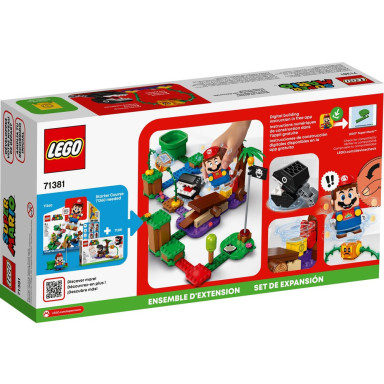 LEGO 71381 Super Mario Spotkanie z Chain Chompem w dżungli – zestaw dodatkowy – zdjęcie