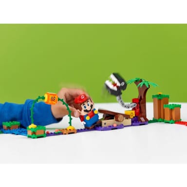 LEGO 71381 Super Mario Spotkanie z Chain Chompem w dżungli – zestaw dodatkowy – zdjęcie