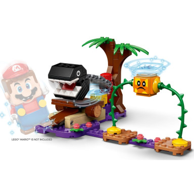 LEGO 71381 Super Mario Spotkanie z Chain Chompem w dżungli – zestaw dodatkowy – zdjęcie