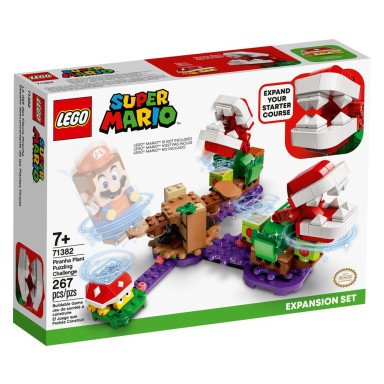 LEGO 71382 Super Mario Zawikłane zadanie Piranha Plant – zestaw rozszerzający – zdjęcie