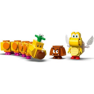 LEGO 71383 Super Mario Trujące bagno Wigglera – zestaw dodatkowy – zdjęcie
