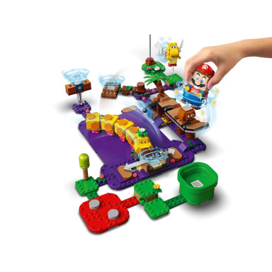 LEGO 71383 Super Mario Trujące bagno Wigglera – zestaw dodatkowy – zdjęcie