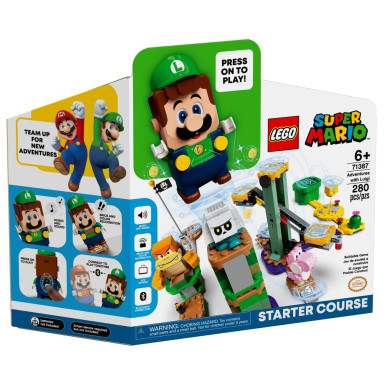 LEGO 71387 Super Mario Przygody z Luigim — zestaw startowy – zdjęcie