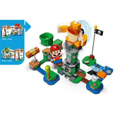 LEGO 71388 Super Mario Boss Sumo Bro i przewracana wieża — zestaw dodatkowy – zdjęcie