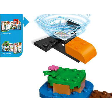 LEGO 71388 Super Mario Boss Sumo Bro i przewracana wieża — zestaw dodatkowy – zdjęcie