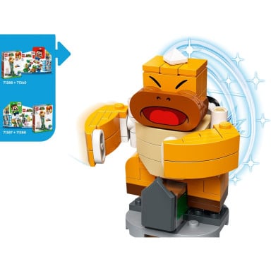 LEGO 71388 Super Mario Boss Sumo Bro i przewracana wieża — zestaw dodatkowy – zdjęcie