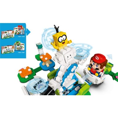 LEGO 71389 Super Mario Podniebny świat Lakitu — zestaw dodatkowy – zdjęcie
