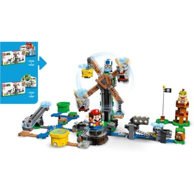 LEGO 71390 Super Mario Walka z Reznorami — zestaw dodatkowy – zdjęcie