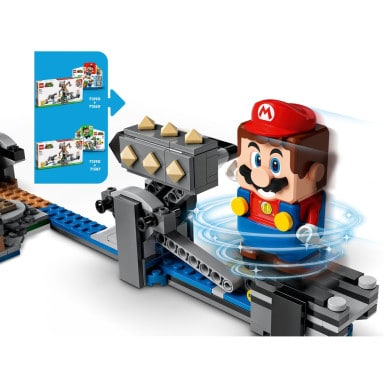 LEGO 71390 Super Mario Walka z Reznorami — zestaw dodatkowy – zdjęcie