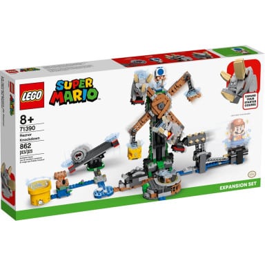LEGO 71390 Super Mario Walka z Reznorami — zestaw dodatkowy – zdjęcie