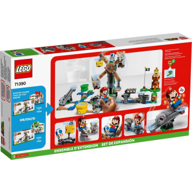 LEGO 71390 Super Mario Walka z Reznorami — zestaw dodatkowy – zdjęcie