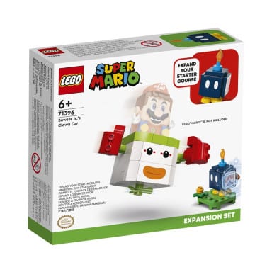 LEGO 71396 Super Mario Zestaw rozszerzający Samochód klauna Bowsera Jr. – zdjęcie