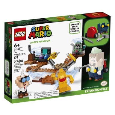 LEGO 71397 Laboratorium w rezydencji Luigiego i Poltergust – zestaw rozszerzający – zdjęcie