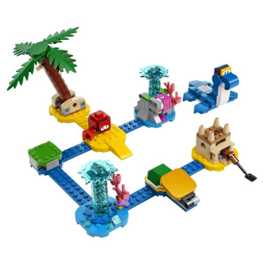 LEGO 71398 Super Mario Zestaw rozszerzający Nabrzeże Dorrie – zdjęcie