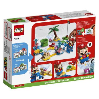 LEGO 71398 Super Mario Zestaw rozszerzający Nabrzeże Dorrie – zdjęcie