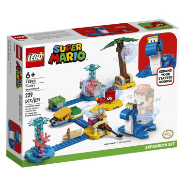 LEGO 71398 Super Mario Zestaw rozszerzający Nabrzeże Dorrie – zdjęcie