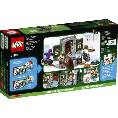 LEGO 71399 Super Mario Zestaw rozszerzający Wejście do rezydencji Luigiego – zdjęcie