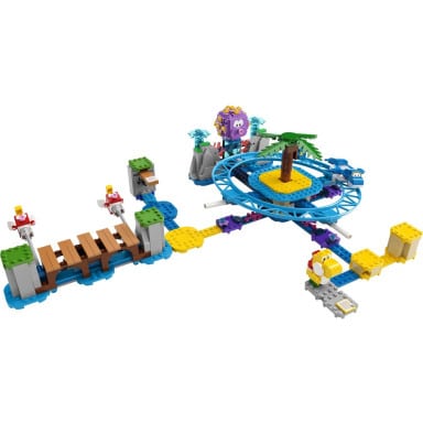 LEGO 71400 Super Mario Zestaw rozszerzający Duży jeżowiec i zabawa na plaży – zdjęcie
