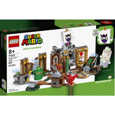LEGO 71401 Super Mario Zestaw rozszerzający Zabawa w straszonego w rezydencji Luigiego – zdjęcie