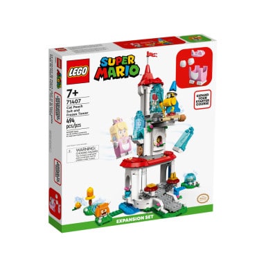 LEGO 71407 Super Mario Cat Peach i lodowa wieża — zestaw rozszerzający – zdjęcie