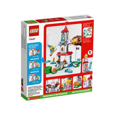 LEGO 71407 Super Mario Cat Peach i lodowa wieża — zestaw rozszerzający – zdjęcie
