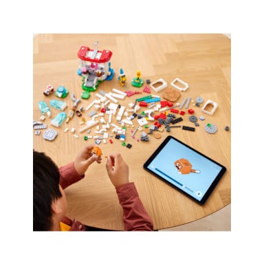 LEGO 71407 Super Mario Cat Peach i lodowa wieża — zestaw rozszerzający – zdjęcie
