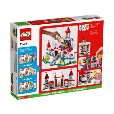 LEGO 71408 Super Mario Zamek Peach — zestaw rozszerzający – zdjęcie