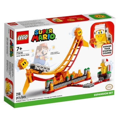 LEGO 71416 Super Mario Przejażdżka po fali lawy – zestaw rozszerzający – zdjęcie
