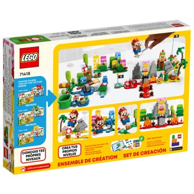 LEGO 71418 Super Mario Kreatywna skrzyneczka – zestaw twórcy – zdjęcie