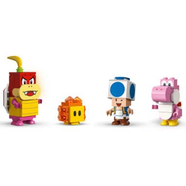 LEGO 71419 Super Mario Peach – lot balonem i ogródek – zestaw rozszerzający – zdjęcie