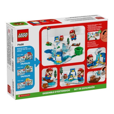 LEGO 71430 Super Mario Śniegowa przygoda penguinów – zestaw rozszerzający – zdjęcie