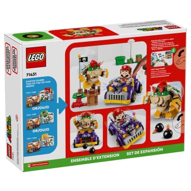 LEGO 71431 Super Mario Muscle car Bowsera — zestaw rozszerzający – zdjęcie