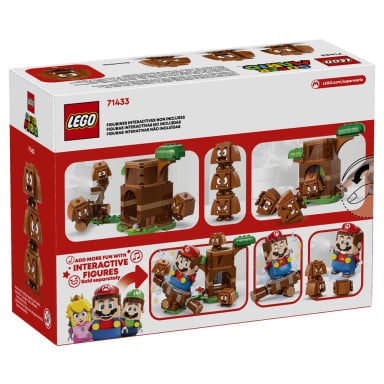LEGO 71433 Super Mario Goomba i plac zabaw – zdjęcie