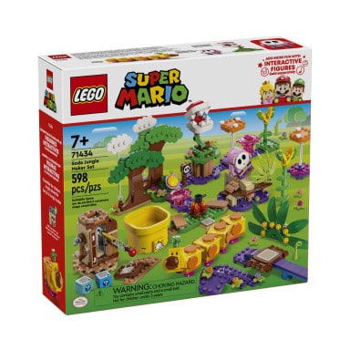 LEGO 71434 Super Mario Soda Jungle — zestaw twórcy – zdjęcie