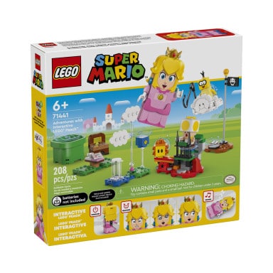LEGO 71441 Super Mario Przygody z interaktywną figurką LEGO Peach – zdjęcie