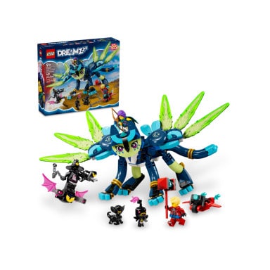 LEGO 71476 DREAMZzz Zoey i sowokot Zian – zdjęcie